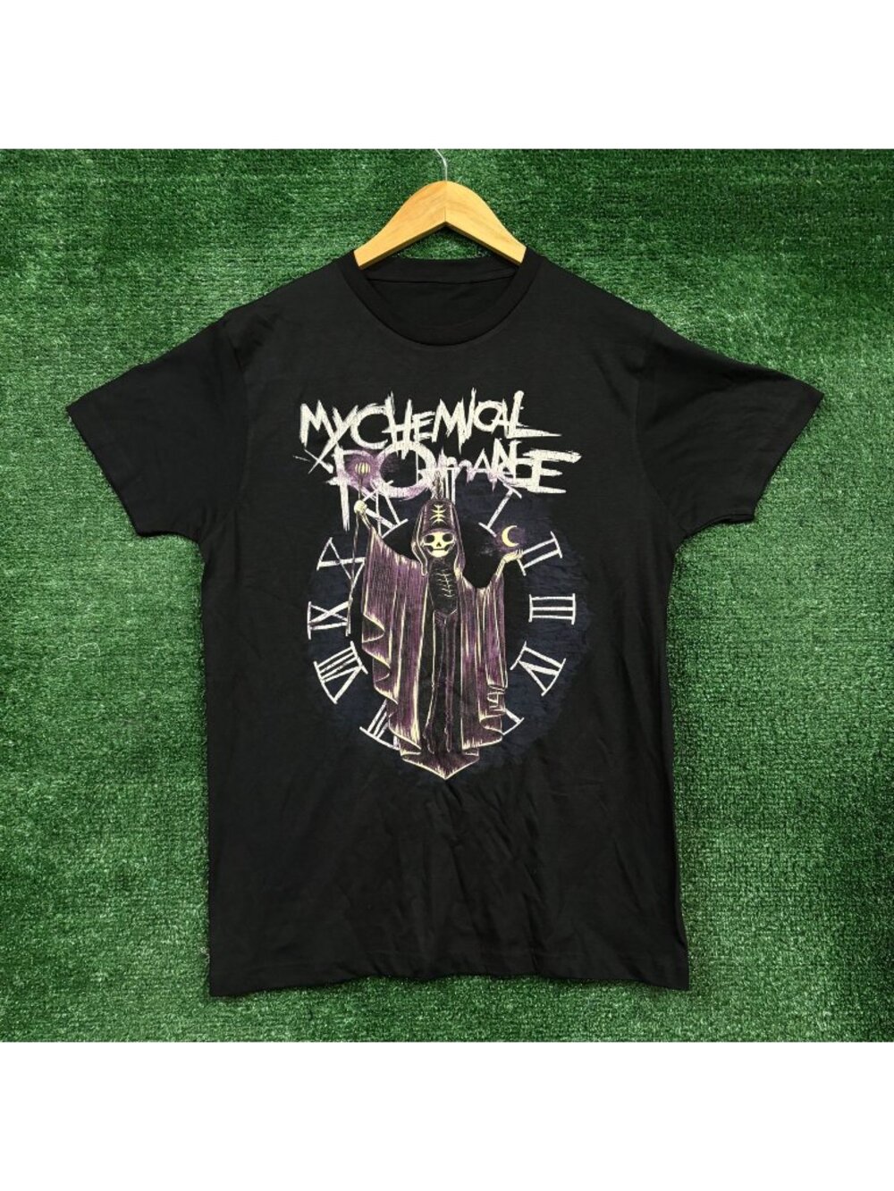 My Chemical Romance Pepe Clock T-Shirt Size Medium